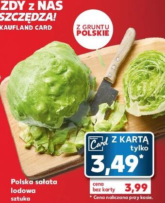 Kaufland Sałata lodowa oferta