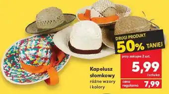 Kaufland Kapelusz słomkowy oferta