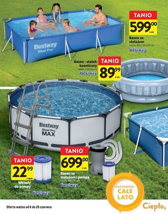 Intermarche Basen steel pro 300 x 201 66 cm bestway oferta