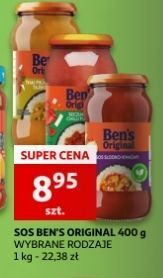Auchan Sos seczuański chilli fusion ben's original oferta