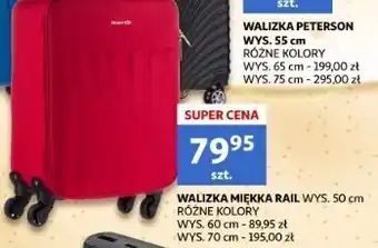 Auchan Walizka airport rail s wys. 50 cm oferta