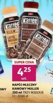 Auchan Napój kawowy espresso macchiato muller kaffee oferta