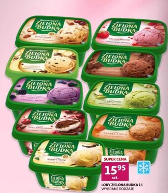 Auchan Lody pistacjowe zielona budka oferta