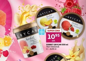 Auchan Sorbet z mango grycan oferta