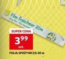Auchan Folia aluminiowa 20 m podniesiony kciuk oferta