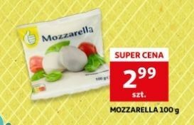 Auchan Mozzarella podniesiony kciuk oferta
