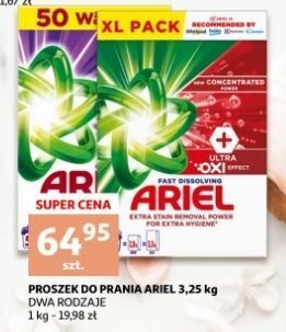 Auchan Proszek do prania koloru ariel oferta