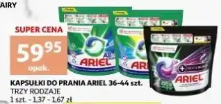 Auchan Kapsułki do prania revita black ariel all in 1 oferta