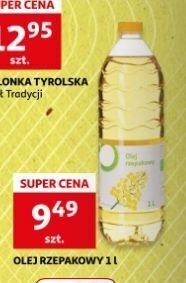 Auchan Olej rzepakowy auchan na co dzień (logo zielone) oferta