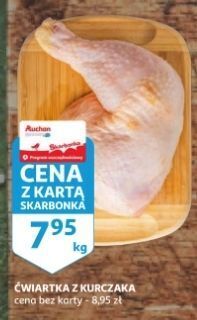 Auchan Ćwiartka z kurczaka oferta