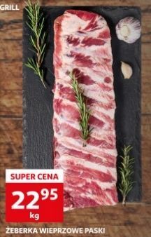 Żeberka wieprzowe paski