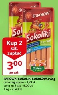 Auchan Parówki sokołów sokoliki oferta