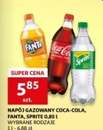 Auchan Napój pomarańczowy fanta oferta