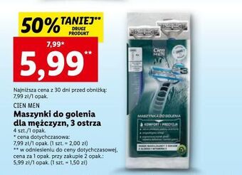 Lidl Maszynka do golenia cien men oferta