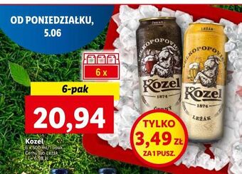 Lidl Piwo kozel cerny oferta