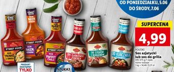 Lidl Sos tajski z mango roleski street food oferta