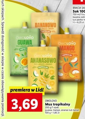 Lidl Mus guawa owolovo oferta