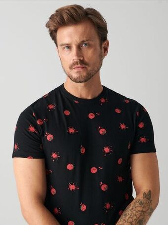 Sinsay Koszulka z nadrukiem oferta