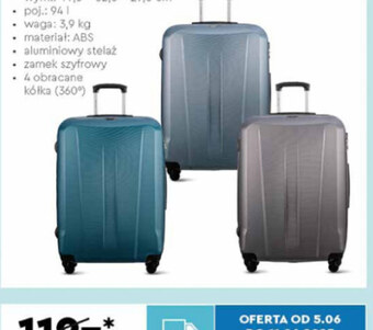 Biedronka Walizka puccini oferta