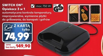 Opiekacz switch on