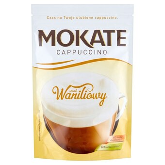 Topaz Mokate cappuccino smak waniliowy 110 g oferta