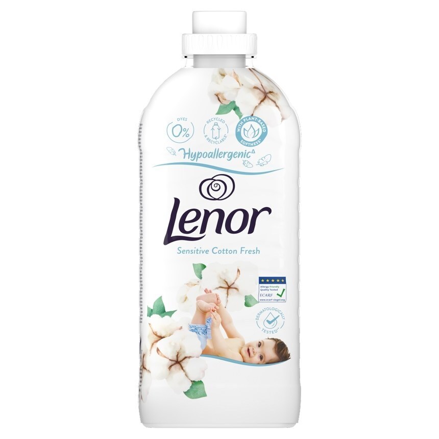Intermarche Lenor płyn do płukania tkanin cotton freshness 48 prań, 1.2l oferta