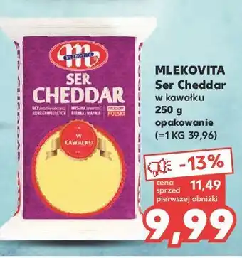 Kaufland Ser cheddar mlekovita oferta