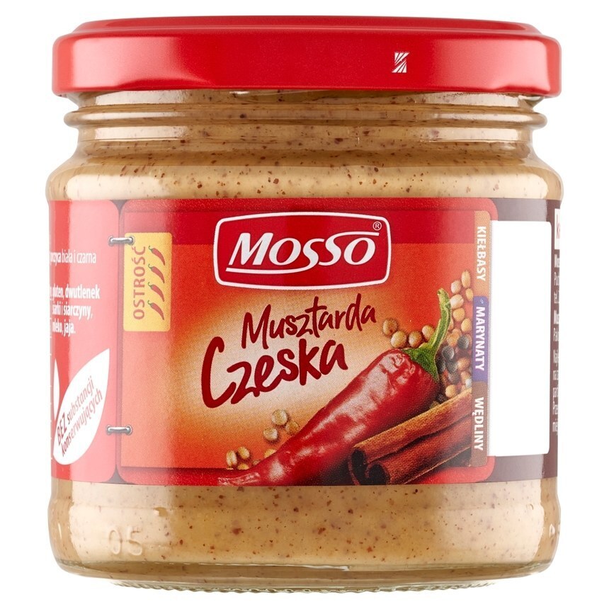 Topaz Mosso musztarda czeska 180 g oferta