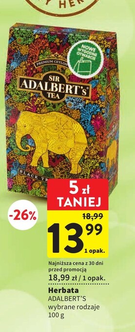 Intermarche Herbata adalbert's oferta
