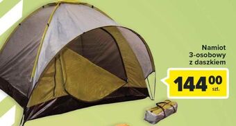 Carrefour Namiot 3 osobowy oferta