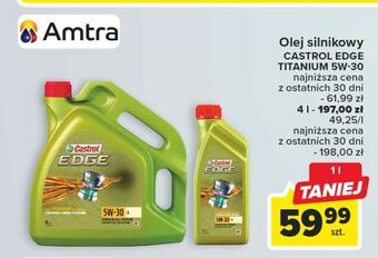 Carrefour Olej silnikowy 5w30 castrol edge oferta