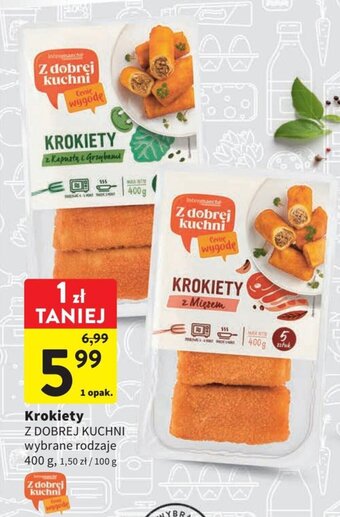 Intermarche Krokiety Z DOBREJ KUCHNI 400 g oferta