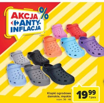 Carrefour Klapki ogrodowe męskie 36-46 oferta