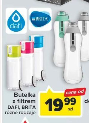 Carrefour Butelka filtrująca active 600 ml różowa brita fill&go active oferta