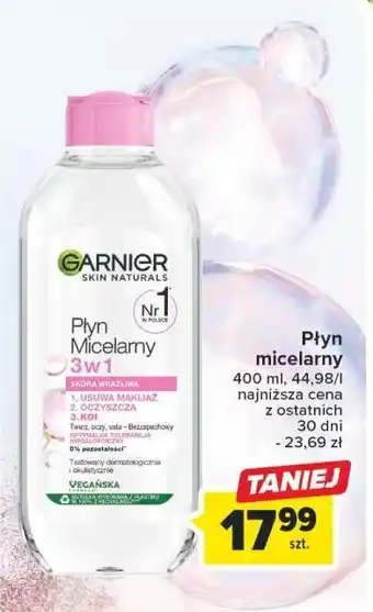 Carrefour Płyn micelarny do skóry wrażliwej garnier skin naturals oferta