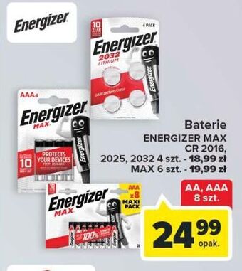 Carrefour Baterie aa energizer max oferta