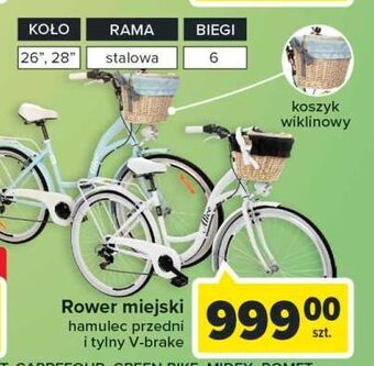 Carrefour Rower miejski 28 oferta