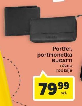 Carrefour Portfel męski bugatti oferta