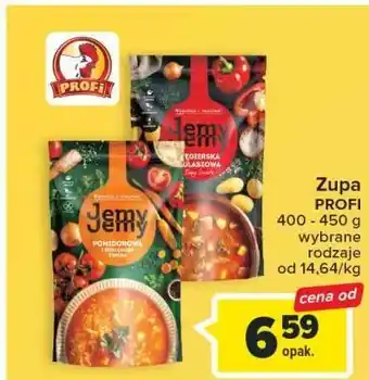 Carrefour Zupa pomidorowa z kurczakiem i ryżem jemyjemy oferta