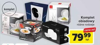 Carrefour Komplet obiadowy harena black & white luminarc oferta