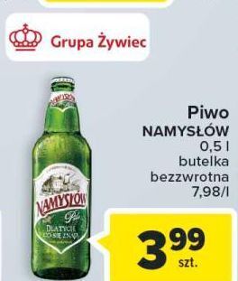 Carrefour Piwo namysłów pils oferta