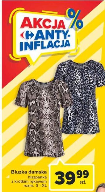 Carrefour Bluzka damska s-xl oferta
