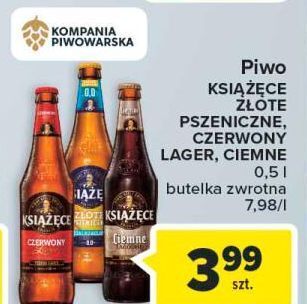 Carrefour Piwo książęce ciemne łagodne oferta