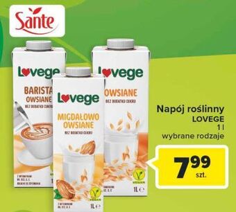 Carrefour Napój owsiane sante i love vege oferta