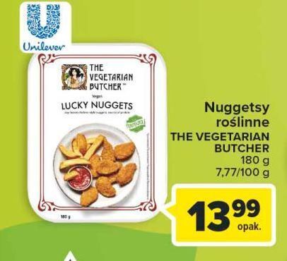 Carrefour Nuggetsy wegetariańskie the vegetarian butcher oferta
