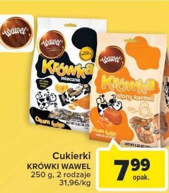 Carrefour Cukierki wawel krówka mleczna oferta