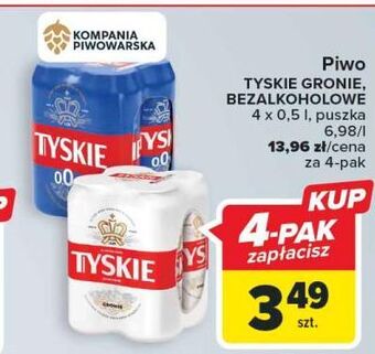 Carrefour Piwo tyskie 0.0% oferta