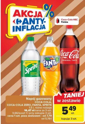 Carrefour Napój sprite oferta