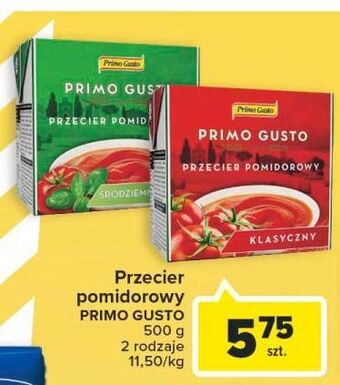 Carrefour Przecier pomidorowy klasyczny primo gusto oferta
