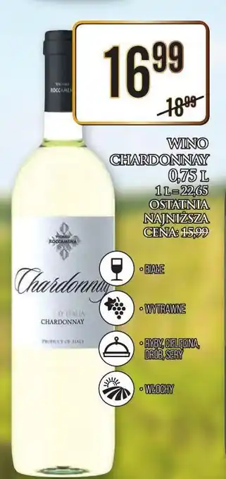 Dino Wino białe wytrawne chardonnay oferta